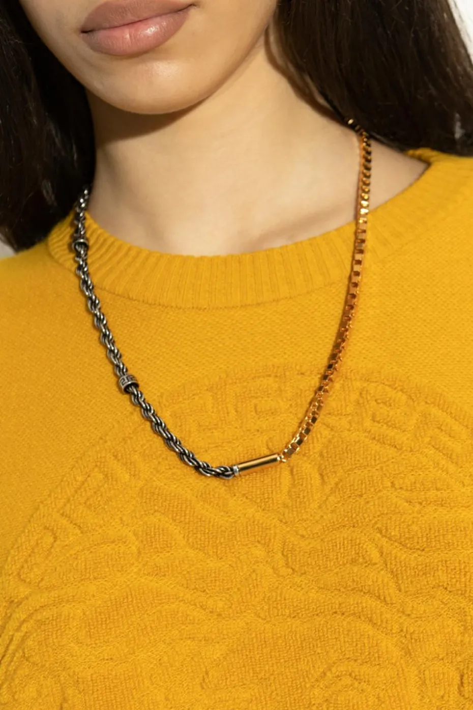 Versace GOLD Brass necklace