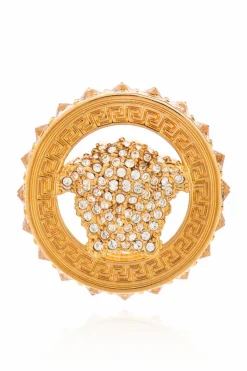 Versace GOLD Earrings with logo
