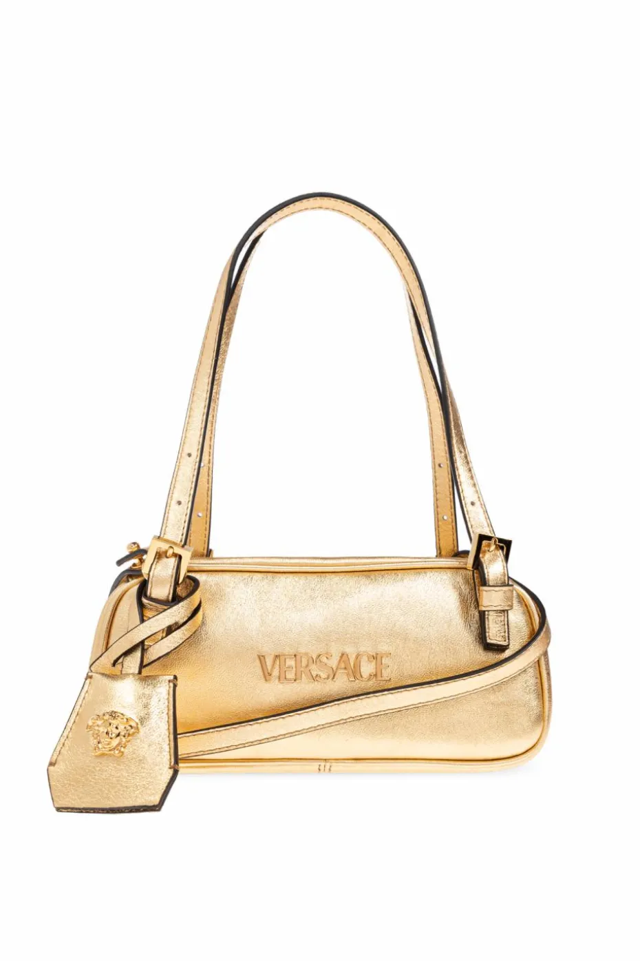 Versace GOLD Handbag `Tag Bowling Mini`