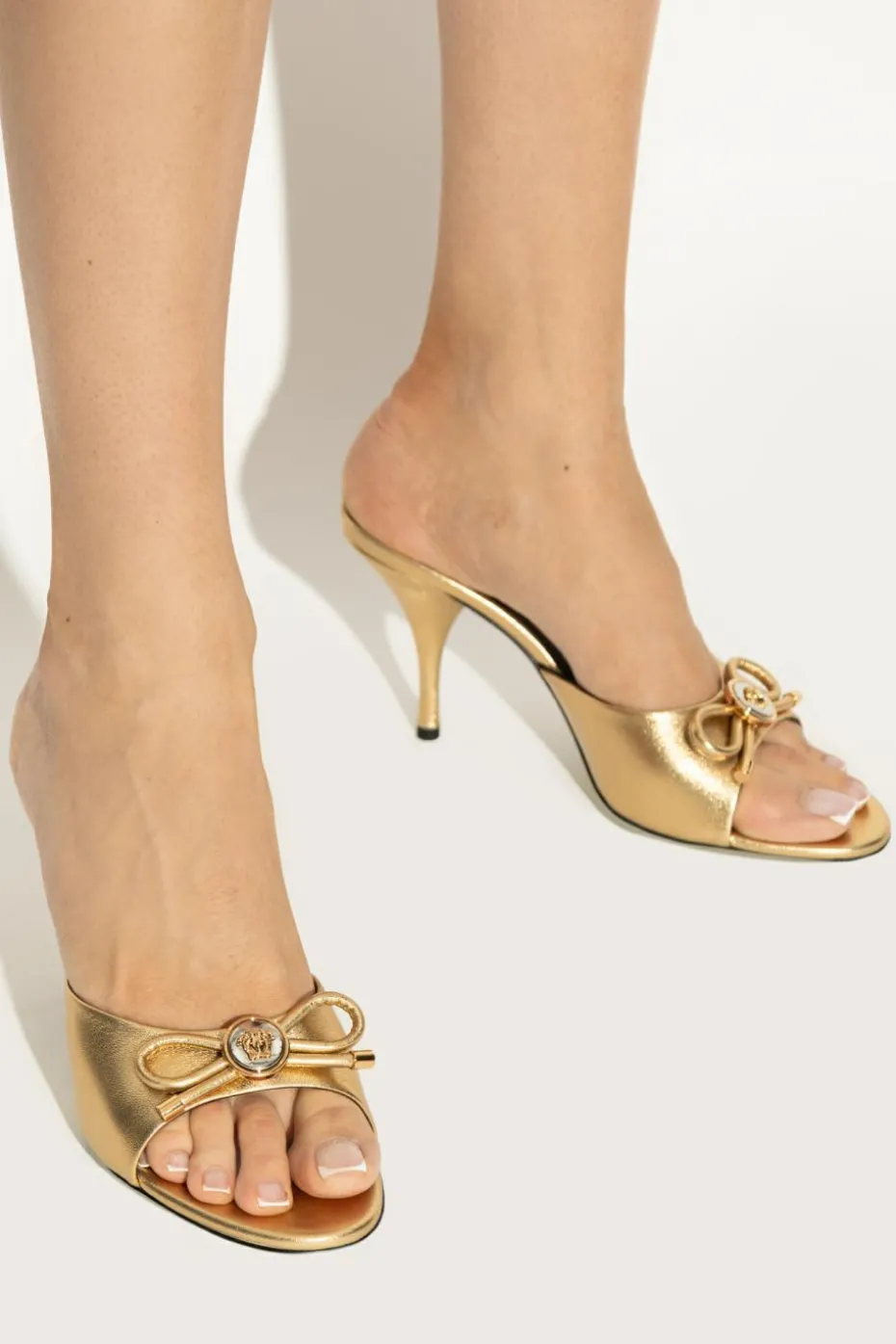 Versace GOLD Heeled mules