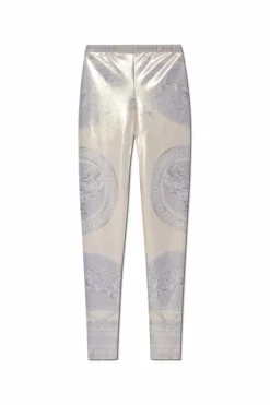 Versace GOLD Leggings with La Coupe des Dieux print