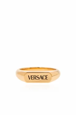 Versace GOLD Logo ring