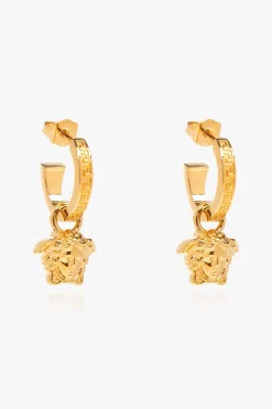 Versace GOLD Medusa head earrings
