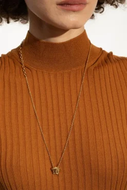 Versace GOLD Necklace with charm