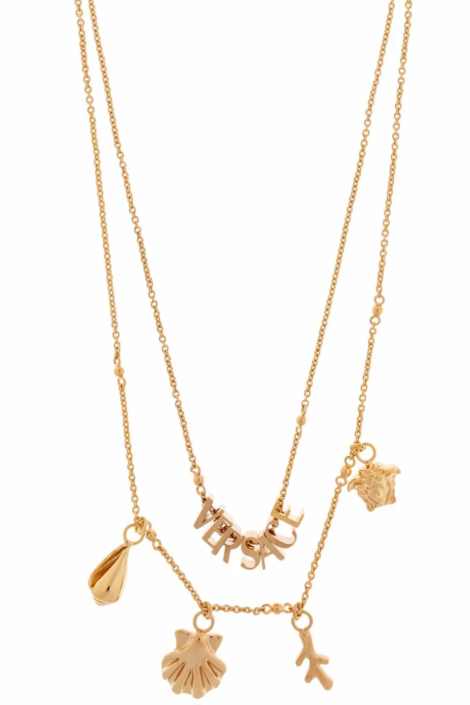Versace GOLD Necklace with charms