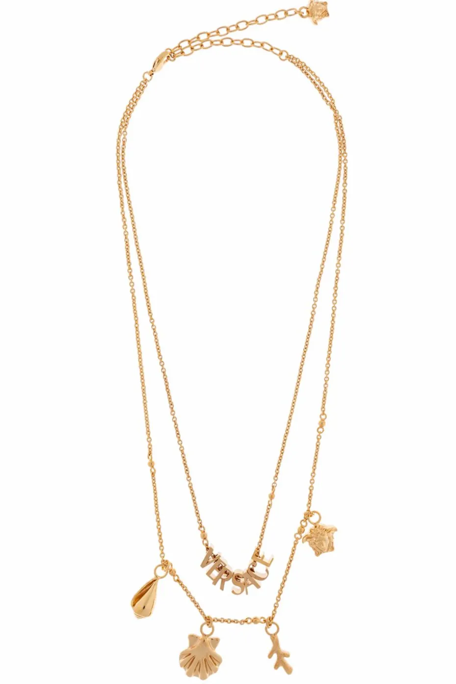 Versace GOLD Necklace with charms