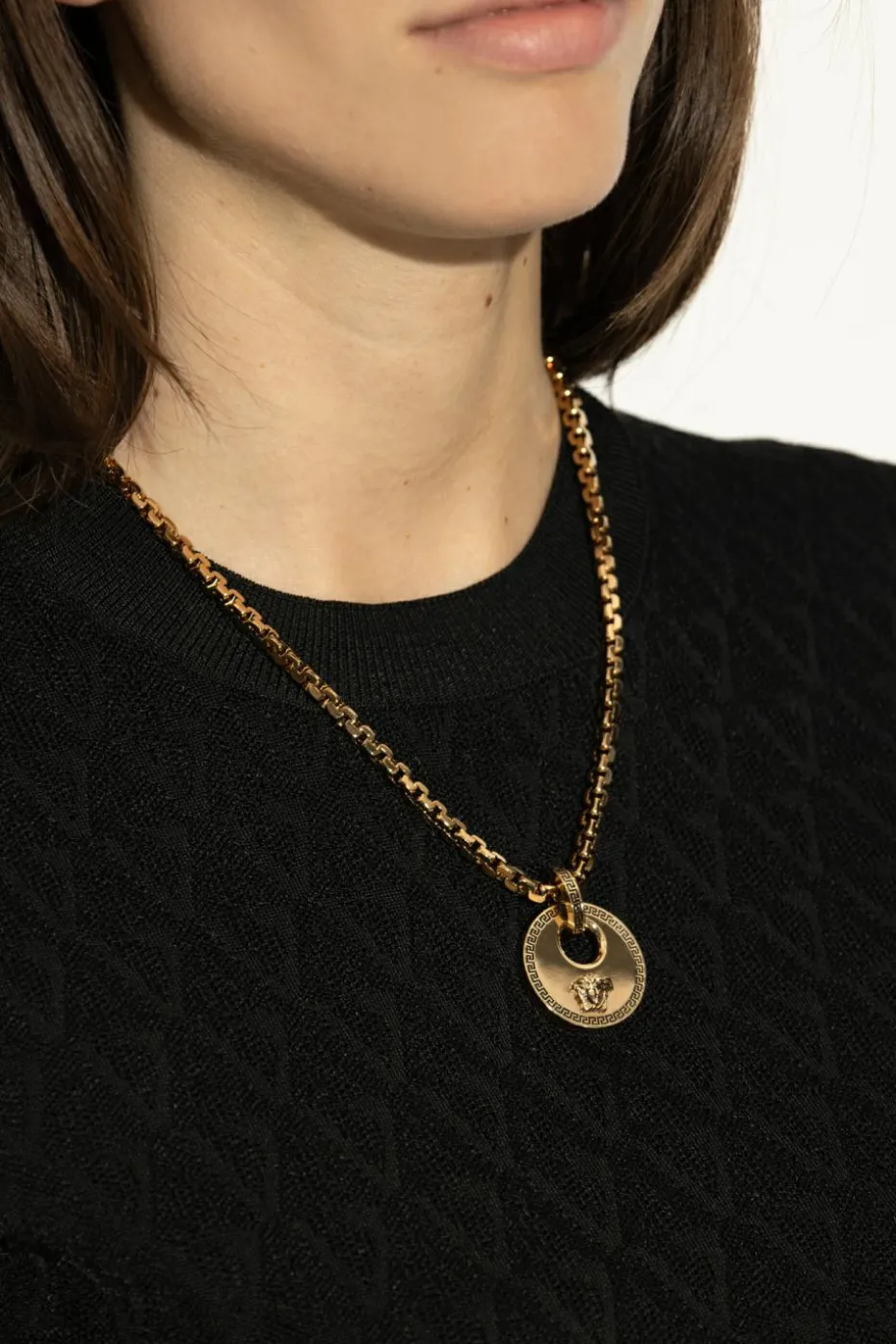 Versace GOLD Necklace with pendant