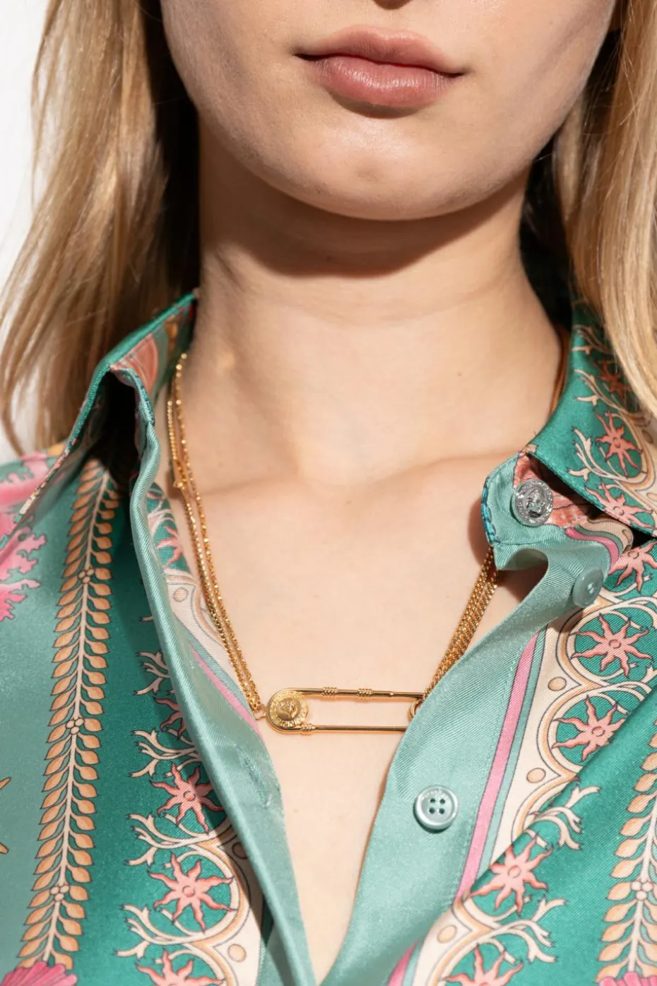 Versace GOLD Necklace with pendant