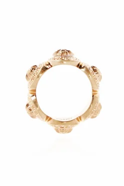 Versace GOLD Patterned ring