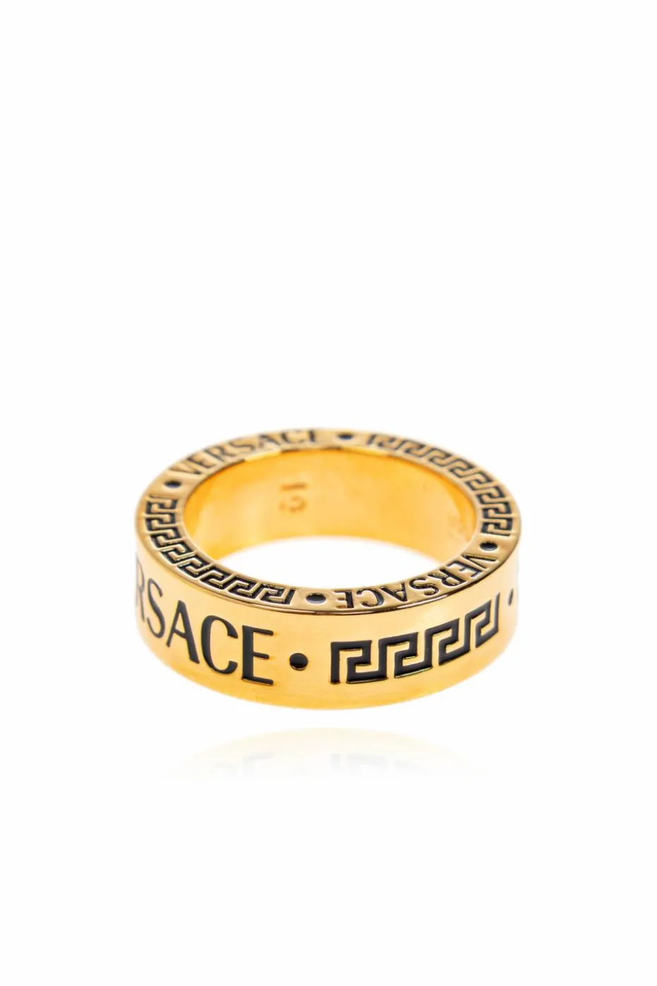 Versace GOLD Ring with engraved logo