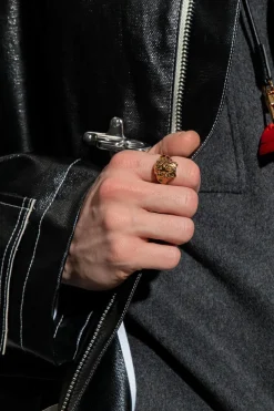 Versace GOLD Ring with Medusa