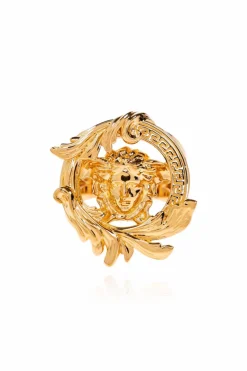 Versace GOLD Ring with Medusa head motif