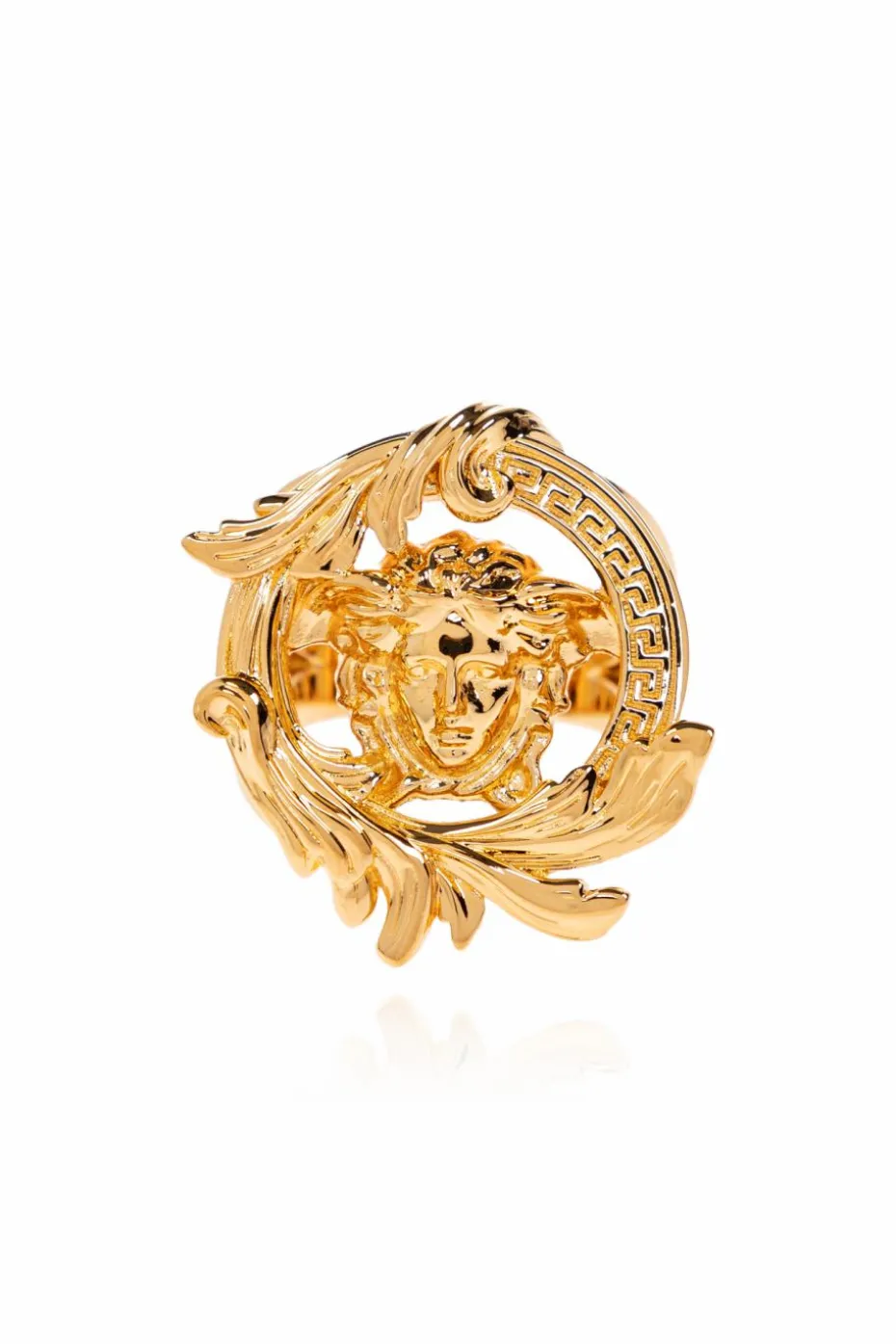 Versace GOLD Ring with Medusa head motif