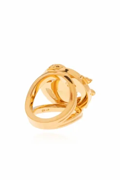 Versace GOLD Ring with Medusa head motif