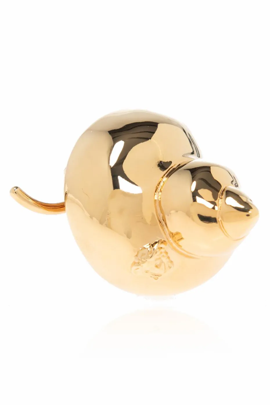 Versace GOLD Shell-themed clip-on earrings