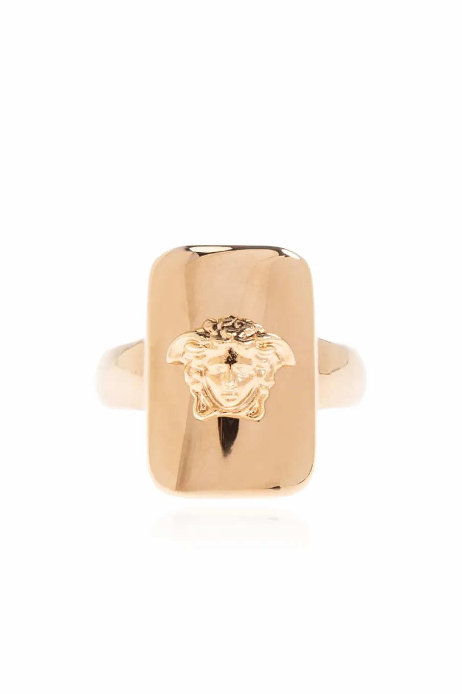 Versace GOLD Signet ring with Medusa head