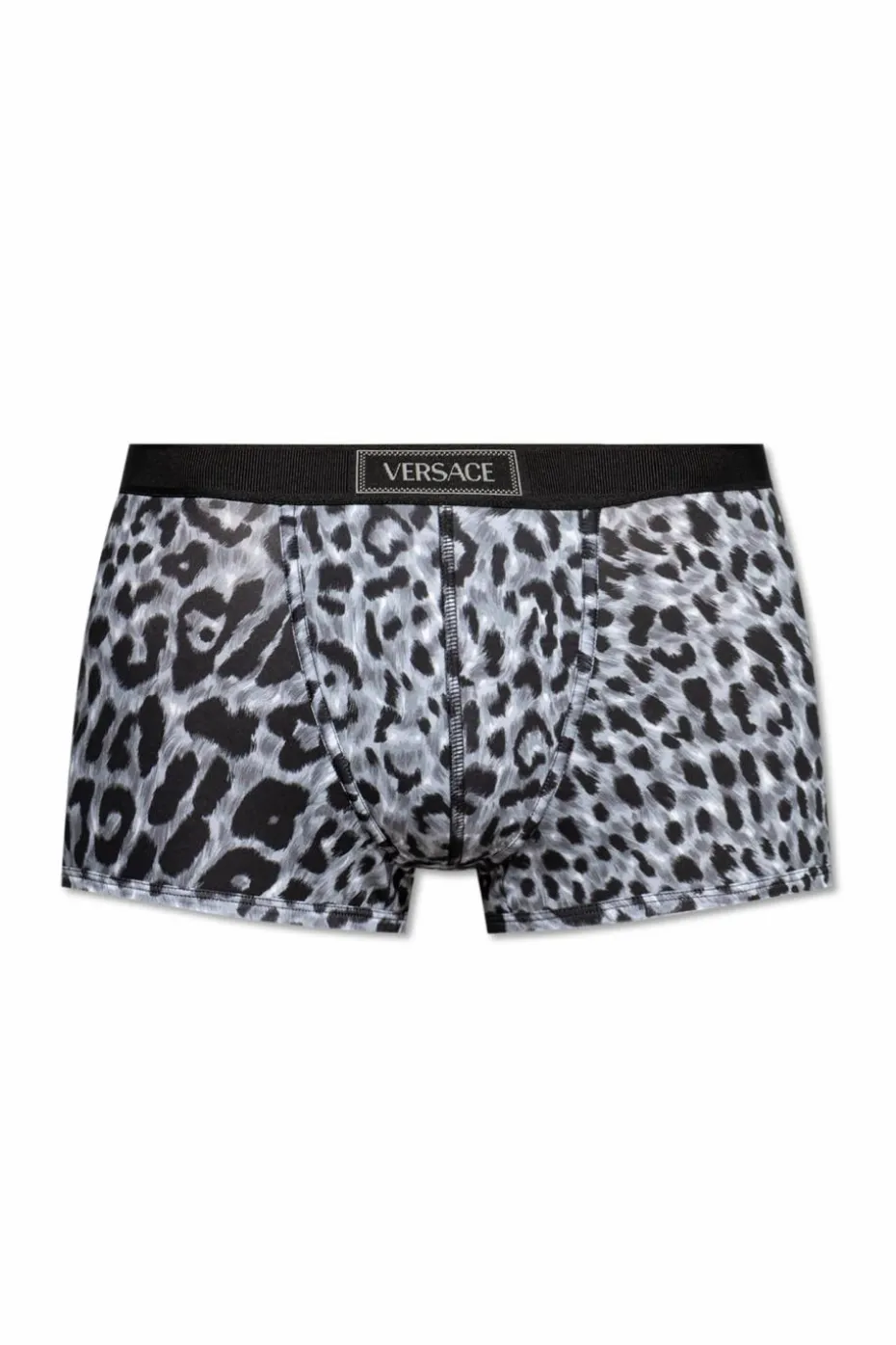 Versace GREY Animal print boxer briefs