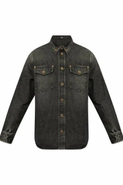 Versace GREY Denim shirt