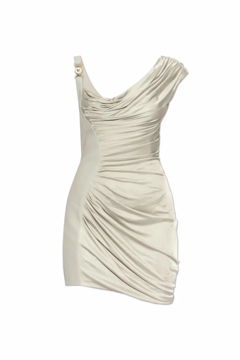 Versace GREY Dress with decorative draping