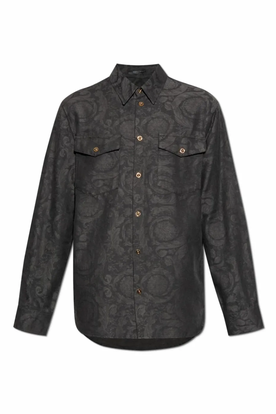 Versace GREY Jacquard shirt