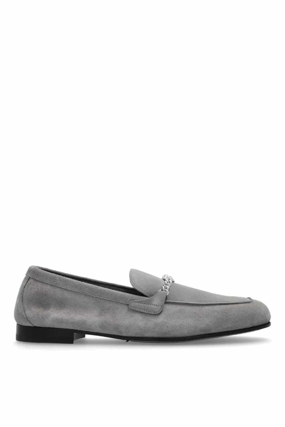 Versace GREY Loafers shoes
