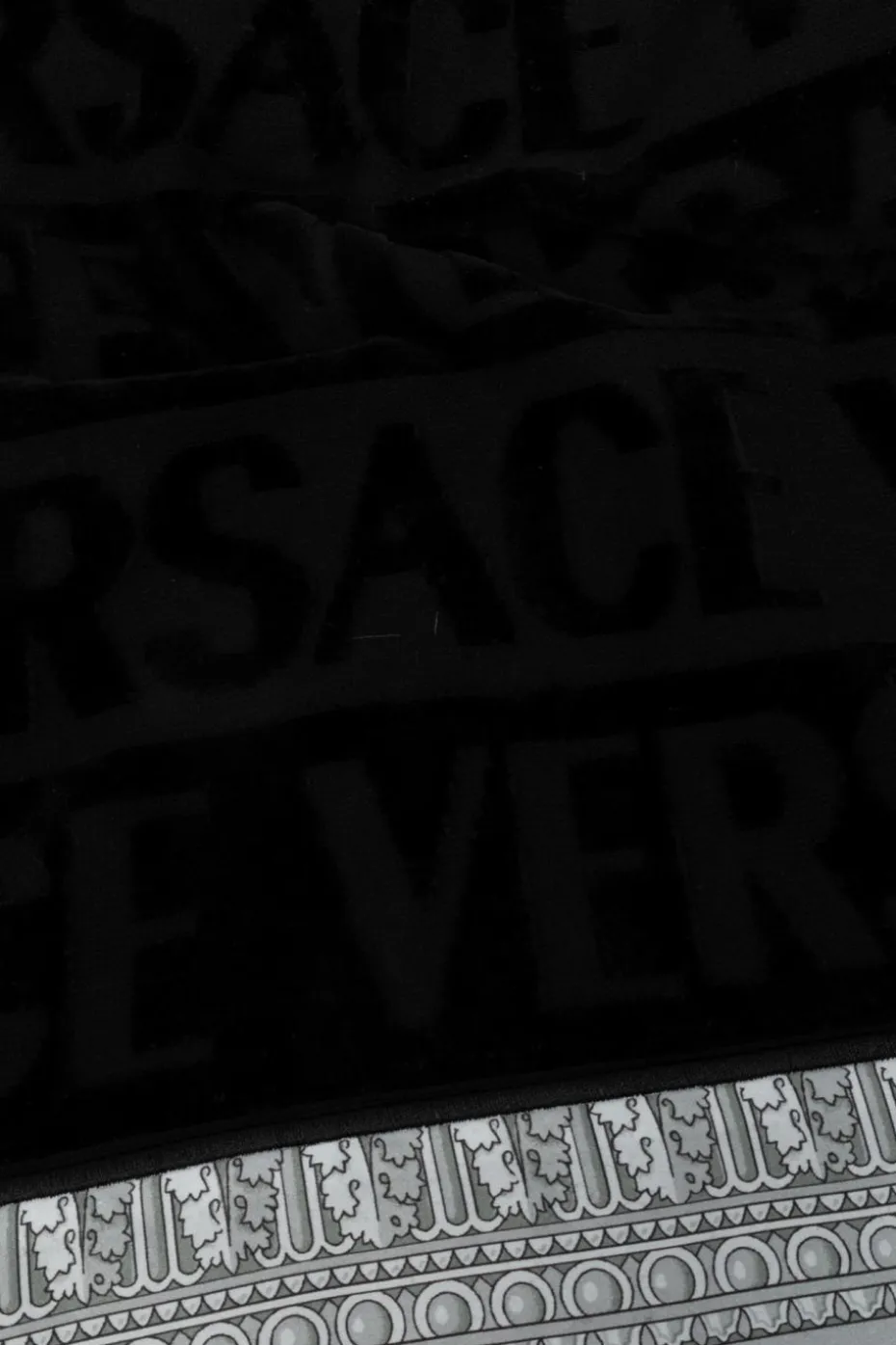 Versace Home BLACK Bath Towel