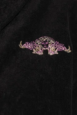 Versace Home BLACK Bathrobe with belt