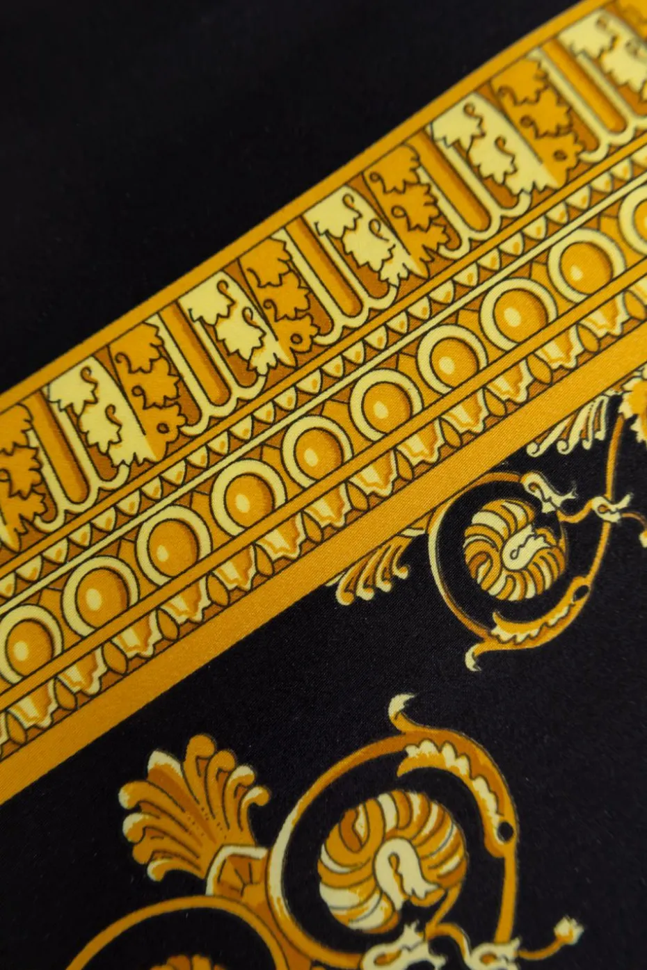 Versace Home BLACK Cotton duvet cover