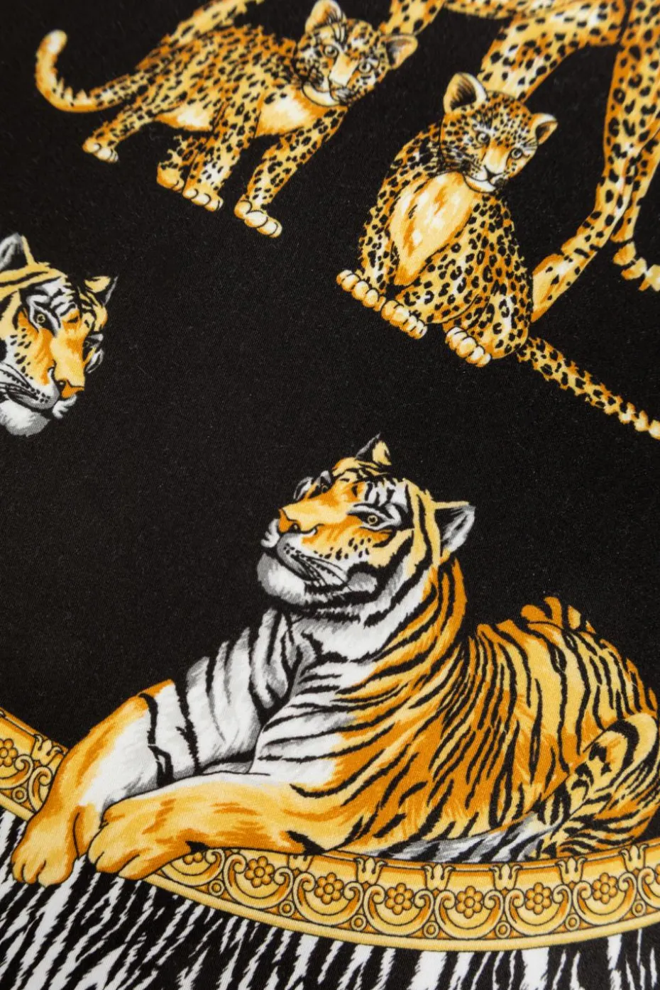 Versace Home BLACK Cushion with logo