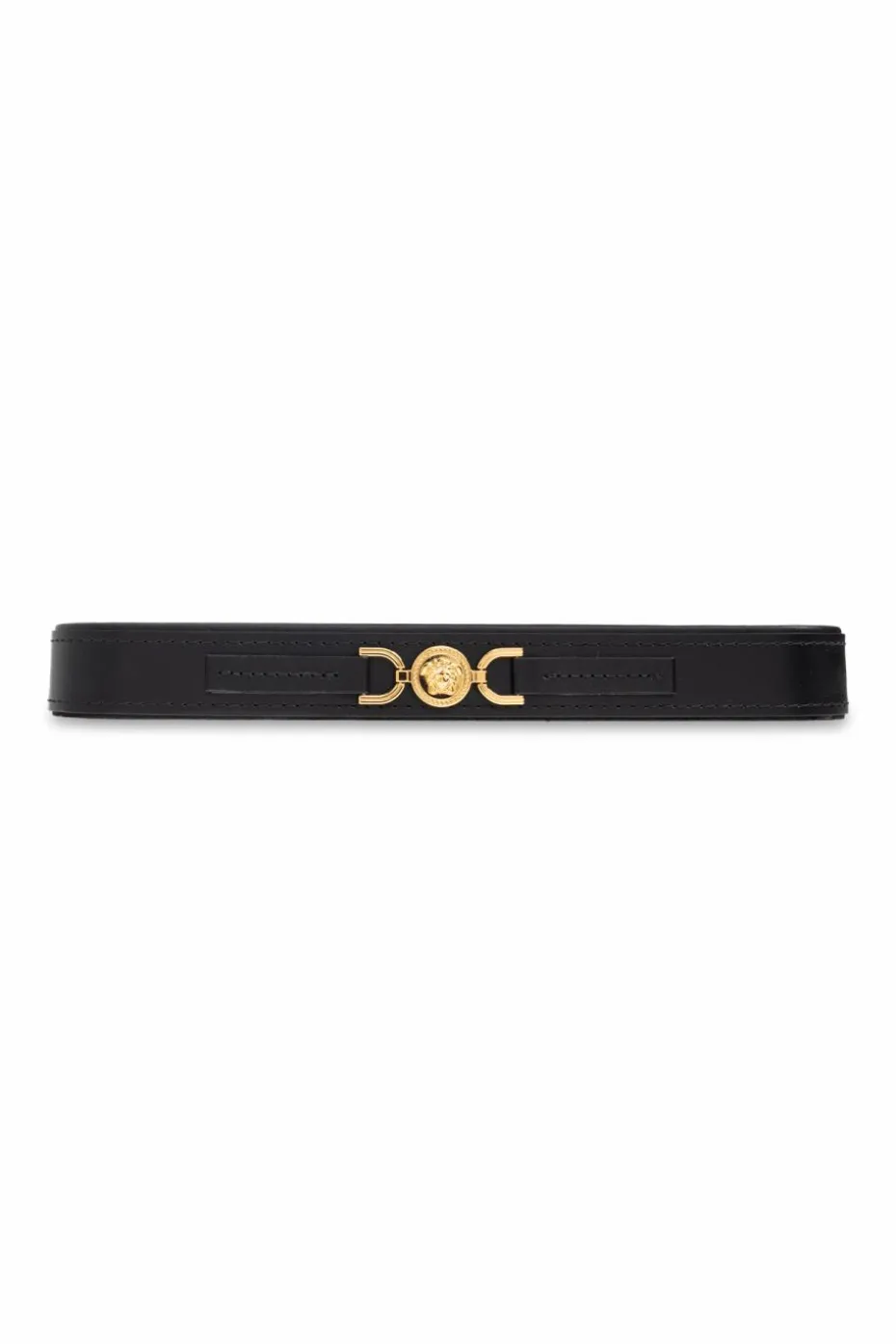 Versace Home BLACK Leather tray