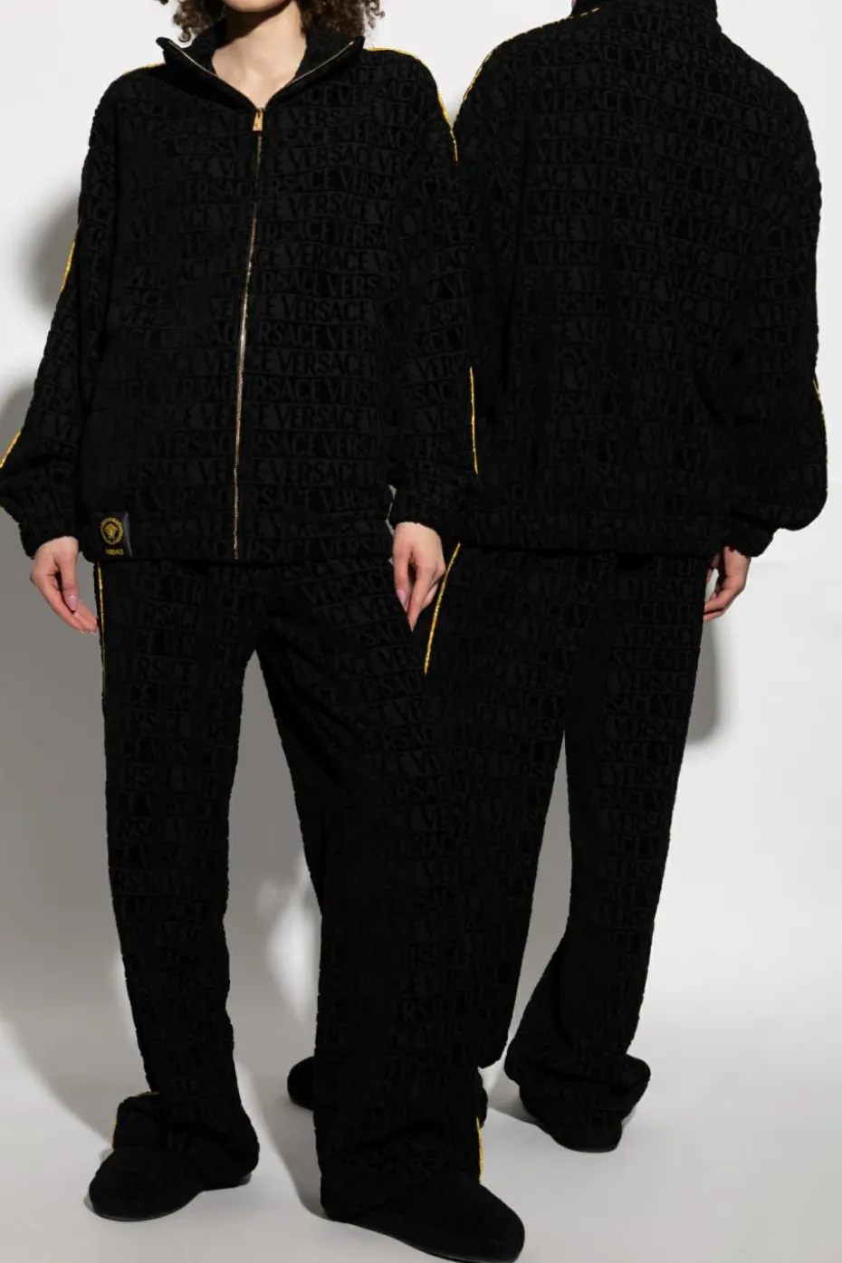 Versace Home BLACK Pants with logo