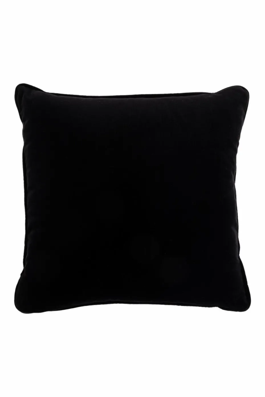 Versace Home BLACK Pillow with an application in the shape of a Medusa's head