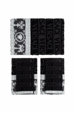 Versace Home BLACK Set of five towels