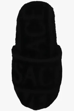 Versace Home BLACK Slides with logo