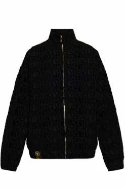 Versace Home BLACK Sweatshirt with logo