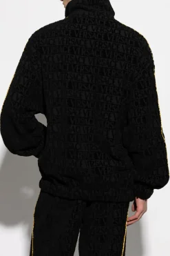 Versace Home BLACK Sweatshirt with logo