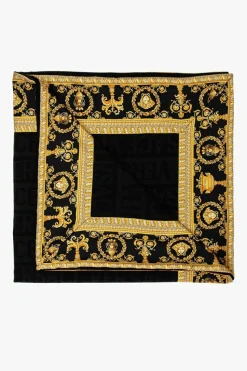 Versace Home BLACK Wool blanket