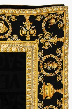 Versace Home BLACK Wool blanket