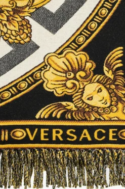 Versace Home BLACK Wool blanket