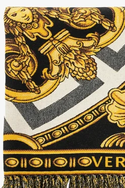 Versace Home BLACK Wool blanket