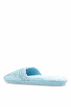 Versace Home BLUE Cotton slippers