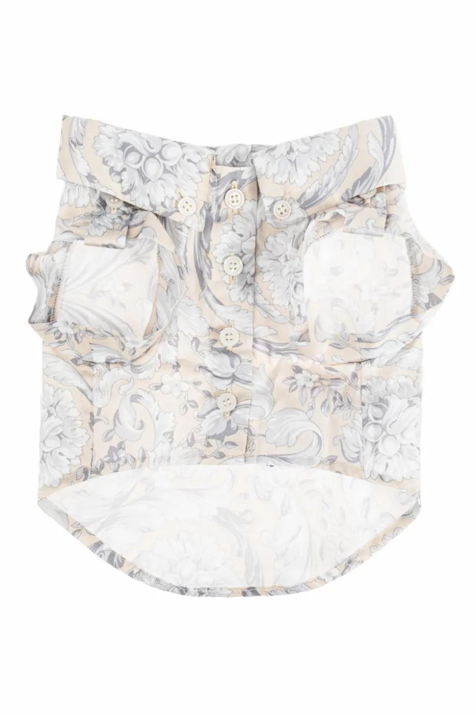 Versace Home cream Cotton vest for dog
