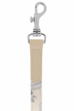 Versace Home cream Dog leash with Barocco print