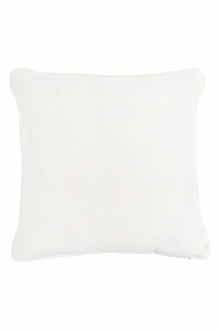Versace Home cream Pillow with an application in the shape of the head of Medusa
