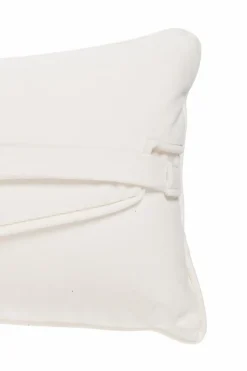 Versace Home cream Pillow with an appliqué in the shape of a 