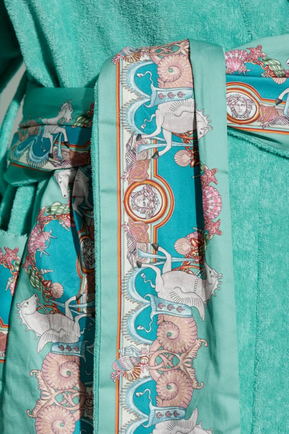 Versace Home GREEN Bathrobe with belt