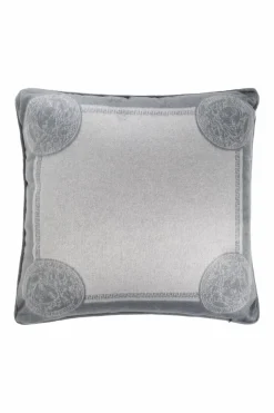 Versace Home GREY Cushion with Medusa face