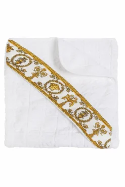 Versace Home Kids WHITE Children's hooded towel