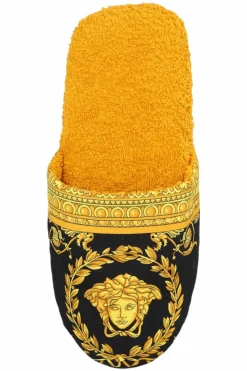 Versace Home ORANGE Cotton slippers