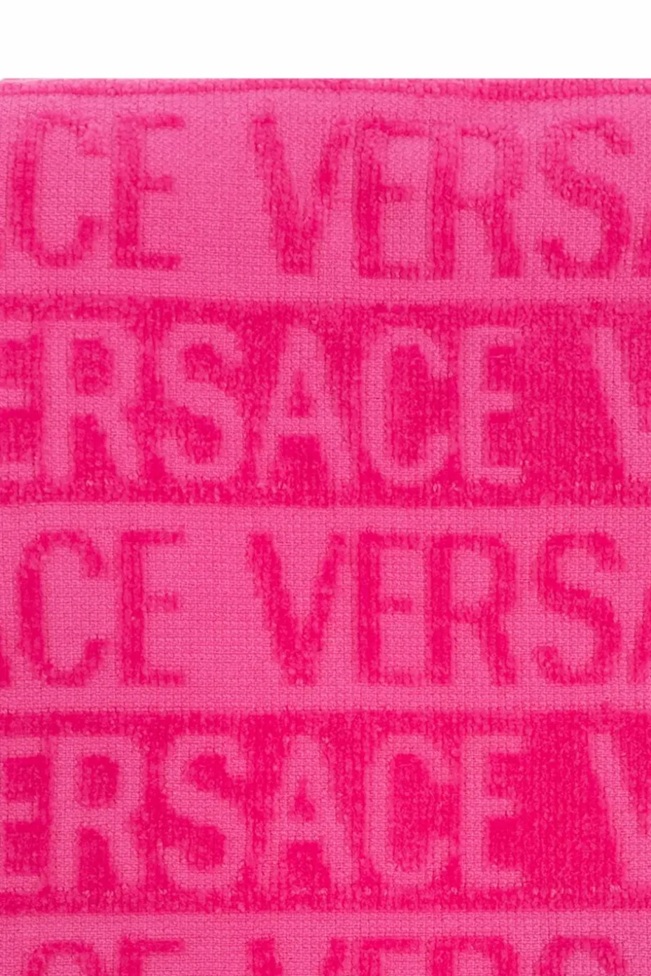 Versace Home PINK Towel with logo